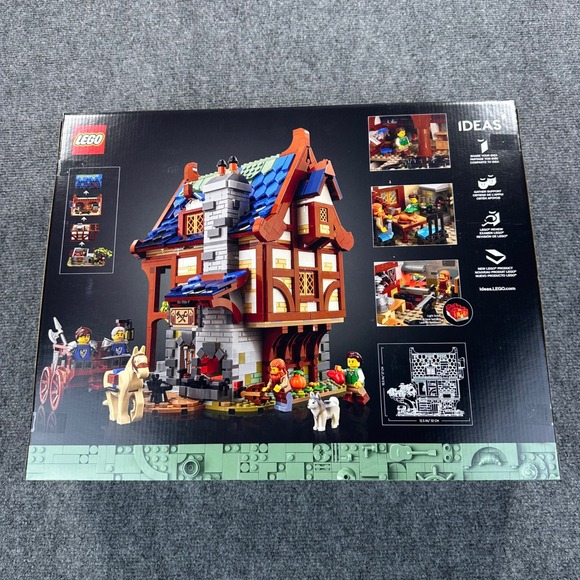 LEGO Ideas Medieval Blacksmith Set 21325 Building Toy 2164 Pcs 18+ Retired - Picture 2 of 6